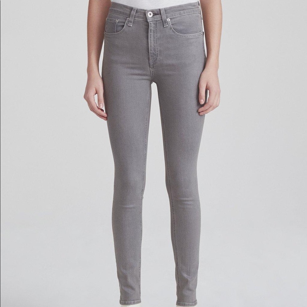 NWT! Rag & Bone High Rise Skinny Coated Rin